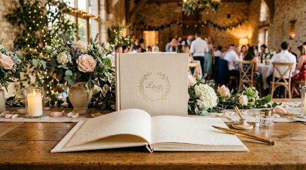5 idées créatives pour un livre d'or mariage unique